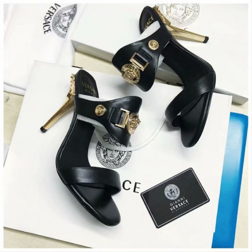 Replica Versace Fashion Slippers For Women #480906, $78.00 USD, [ITEM#480906], Replica Versace Slippers outlet from China