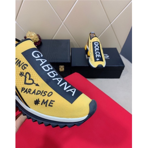 Replica Dolce&Gabbana D&G Shoes For Men #482851 $78.00 USD for Wholesale