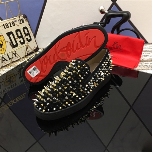 Replica Christian Louboutin CL Shoes For Men #484941, $82.00 USD, [ITEM#484941], Replica Christian Louboutin Casual Shoes outlet from China