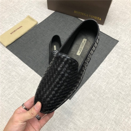 Replica Bottega Veneta Leather Shoes For Men #486922, $85.00 USD, [ITEM#486922], Replica Bottega Veneta BV Leather Shoes outlet from China