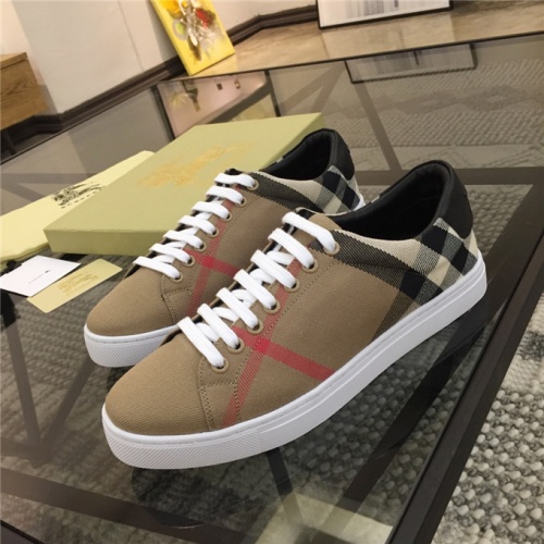 Replica Burberry Casual Shoes For Men #488043 $69.00 USD for Wholesale