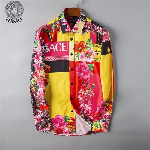 Replica Versace Fashion Shirts Long Sleeved For Men #492212, $38.00 USD, [ITEM#492212], Replica Versace Shirts outlet from China
