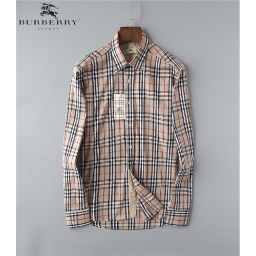 Replica Burberry Shirts Long Sleeved For Men #492501, $36.50 USD, [ITEM#492501], Replica Burberry Shirts outlet from China