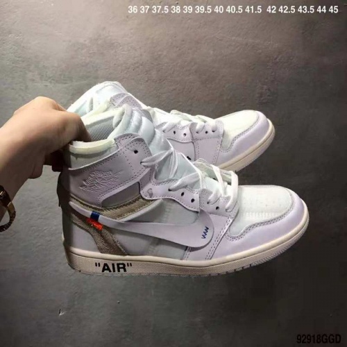 Replica Nike Air Jordan 1 &amp; Off-White For Men #497440, $66.00 USD, [ITEM#497440], Replica Air Jordan Shoes for New outlet from China