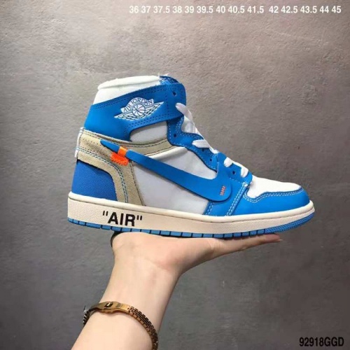 Replica Nike Air Jordan 1 &amp; Off-White For Men #497442, $66.00 USD, [ITEM#497442], Replica Air Jordan Shoes for New outlet from China