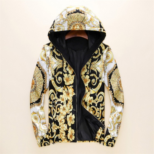 Replica Versace Jackets Long Sleeved For Men #497453, $56.00 USD, [ITEM#497453], Replica Versace Jackets outlet from China