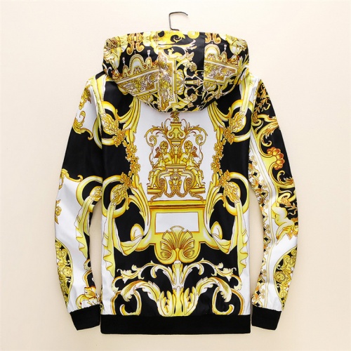 Replica Versace Jackets Long Sleeved For Men #497454 $56.00 USD for Wholesale