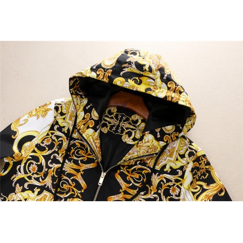 Replica Versace Jackets Long Sleeved For Men #497454 $56.00 USD for Wholesale