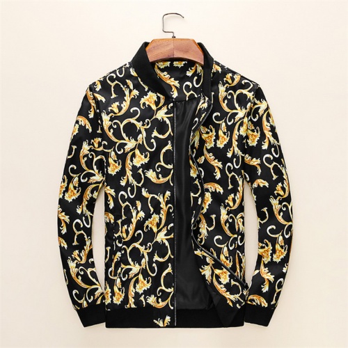 Replica Versace Jackets Long Sleeved For Men #497459, $52.00 USD, [ITEM#497459], Replica Versace Jackets outlet from China