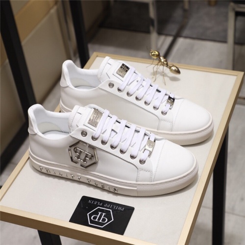 Replica Philipp Plein PP Casual Shoes For Men #499034, $85.00 USD, [ITEM#499034], Replica Philipp Plein PP Casual Shoes outlet from China
