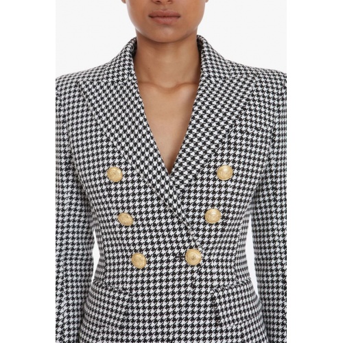 Replica Balmain Jackets Long Sleeved For Women #515937 $96.00 USD for Wholesale