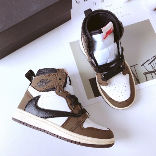 Replica Air Jordan 1 Kids Shoes For Kids #517989, $54.00 USD, [ITEM#517989], Replica Air Jordan 1 I Kids shoes outlet from China