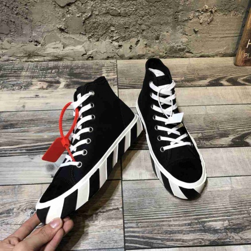 Replica OFF-White High Tops Shoes For Men #519739 $80.00 USD for Wholesale