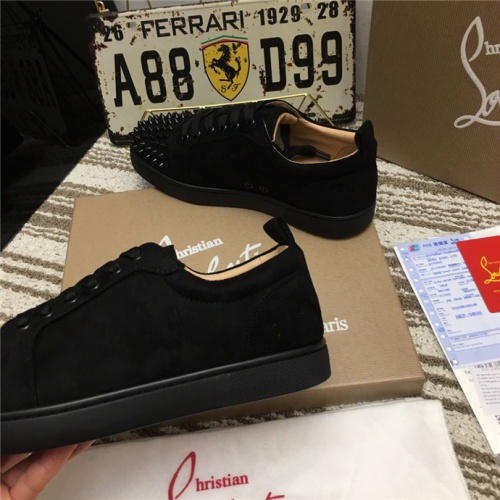 Replica Christian Louboutin CL Casual Shoes For Men #527930 $82.00 USD for Wholesale