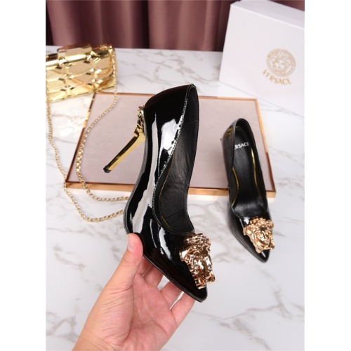Replica Versace High-Heeled Shoes For Women #528452 $80.00 USD for Wholesale