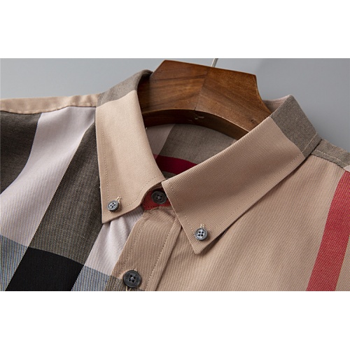 Replica Burberry Shirts Long Sleeved For Men #528752 $38.00 USD for Wholesale
