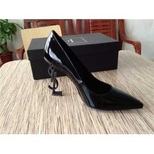 Replica Yves Saint Laurent YSL High-Heeled Shoes For Women #528756, $88.00 USD, [ITEM#528756], Replica Yves Saint Laurent YSL High-Heeled Shoes outlet from China