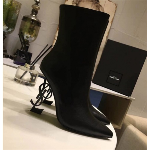 Replica Yves Saint Laurent Boots For Women #528764 $112.00 USD for Wholesale