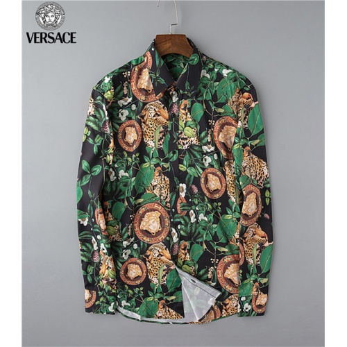 Replica Versace Shirts Long Sleeved For Men #528774, $39.00 USD, [ITEM#528774], Replica Versace Shirts outlet from China