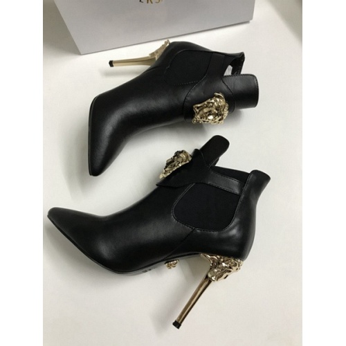 Replica Versace Boots For Women #532565, $92.00 USD, [ITEM#532565], Replica Versace Boots outlet from China
