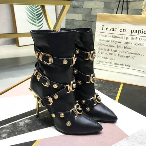 Replica Versace Boots For Women #532567, $125.00 USD, [ITEM#532567], Replica Versace Boots outlet from China