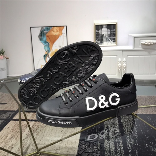 Replica Dolce & Gabbana D&G Casual Shoes For Men #537183 $80.00 USD for Wholesale