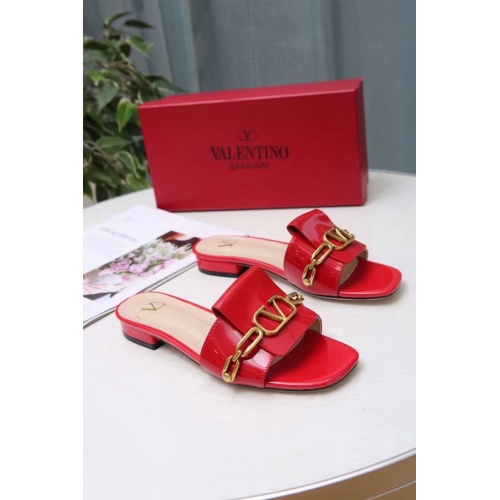 Replica Valentino Slippers For Women #538615, $64.00 USD, [ITEM#538615], Replica Valentino Slippers outlet from China