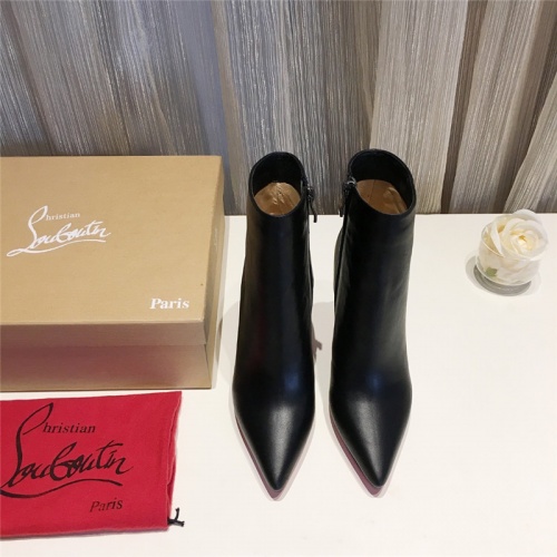 Replica Christian Louboutin Boots For Women #538842 $96.00 USD for Wholesale