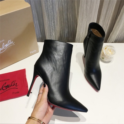 Replica Christian Louboutin Boots For Women #538842 $96.00 USD for Wholesale