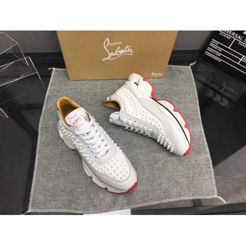Replica Christian Louboutin CL Casual Shoes For Women #538890 $115.00 USD for Wholesale
