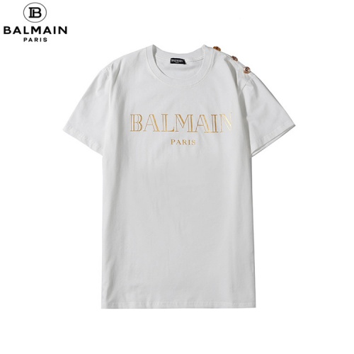 Replica Balmain T-Shirts Short Sleeved For Unisex #547453, $28.00 USD, [ITEM#547453], Replica Balmain T-Shirts outlet from China
