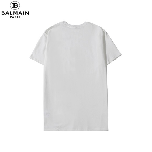 Replica Balmain T-Shirts Short Sleeved For Unisex #547453 $28.00 USD for Wholesale