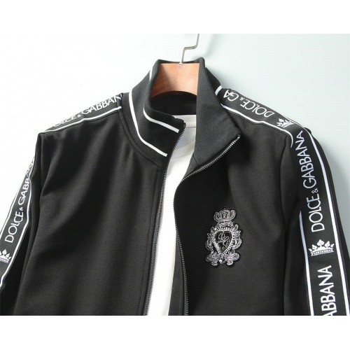Replica Dolce & Gabbana D&G Tracksuits Long Sleeved For Men #549646 $92.00 USD for Wholesale