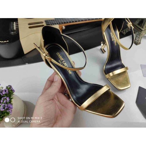Replica Yves Saint Laurent YSL Sandal For Women #549667 $100.00 USD for Wholesale