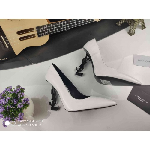 Replica Yves Saint Laurent YSL High-Heeled Shoes For Women #549683 $115.00 USD for Wholesale
