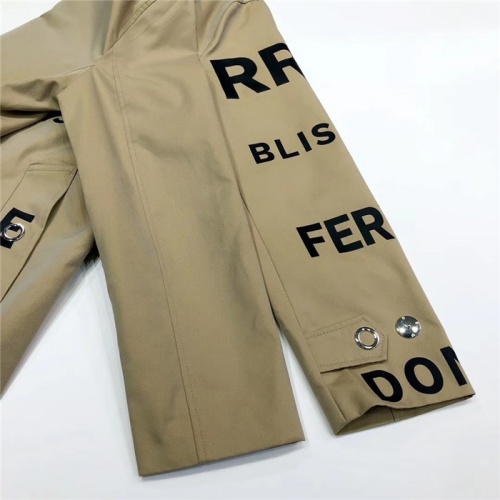 Replica Burberry Windbreaker Jackets Long Sleeved For Women #549790 $160.00 USD for Wholesale