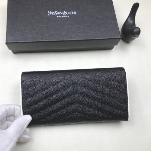 Replica Yves Saint Laurent YSL AAA Quality Wallets #553193 $53.00 USD for Wholesale