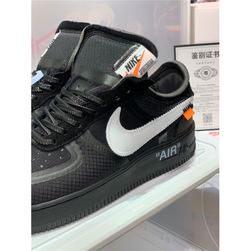 Replica Nike Air Force 1 & OFF-WHITE For Men #770100 $85.00 USD for Wholesale