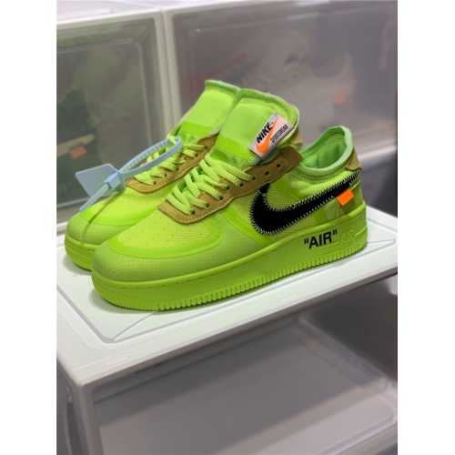 Replica Nike Air Force 1 &amp; OFF-WHITE For Men #770101, $85.00 USD, [ITEM#770101], Replica Nike Air Force 1 outlet from China