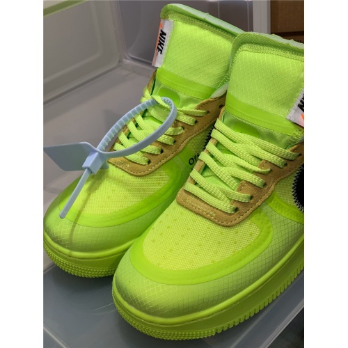 Replica Nike Air Force 1 & OFF-WHITE For Men #770101 $85.00 USD for Wholesale