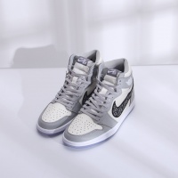 Air Jordan 1 & Christian Dior High Tops Shoes For Men #766701
