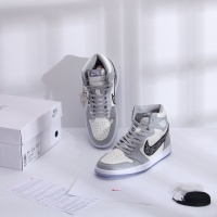 $133.00 USD Air Jordan 1 & Christian Dior High Tops Shoes For Men #766701