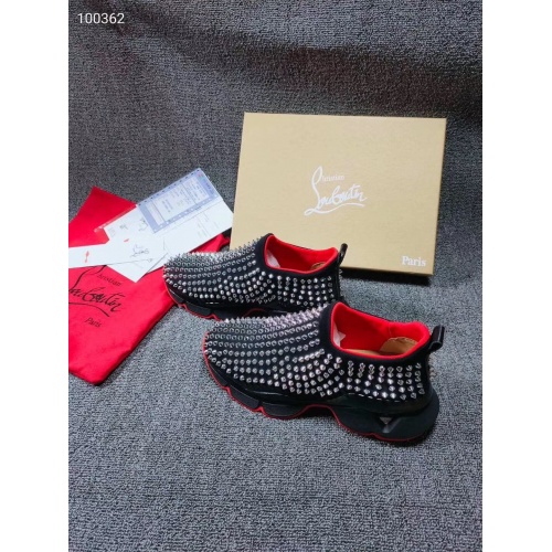 Replica Christian Louboutin CL Casual Shoes For Men #779584 $100.00 USD for Wholesale