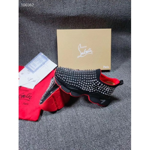 Replica Christian Louboutin CL Casual Shoes For Men #779584 $100.00 USD for Wholesale