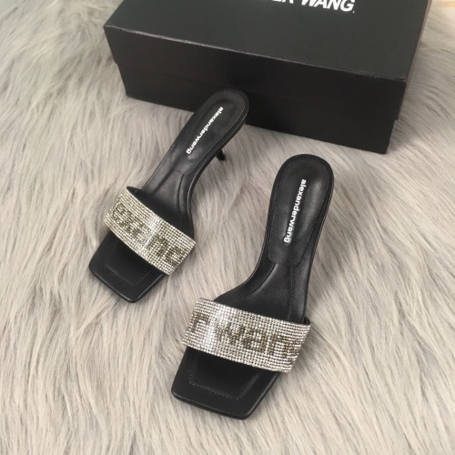 Replica Alexander Wang Slippers For Women #785081 $92.00 USD for Wholesale