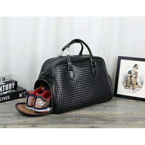 Replica Bottega Veneta BV Travel Bags For Men #786870 $131.00 USD for Wholesale