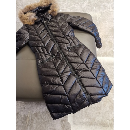 Replica Moncler Down Feather Coat Long Sleeved For Women #793195, $246.00 USD, [ITEM#793195], Replica Moncler Down Feather Coat outlet from China