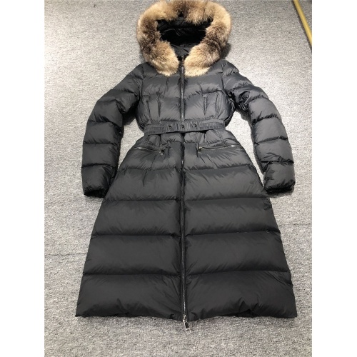 Replica Moncler Down Feather Coat Long Sleeved For Women #810815, $231.00 USD, [ITEM#810815], Replica Moncler Down Feather Coat outlet from China