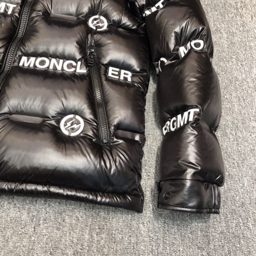 Replica Moncler Down Feather Coat Long Sleeved For Men #814543 $193.00 USD for Wholesale