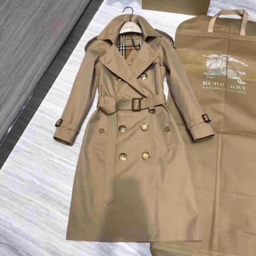 Replica Burberry Windbreaker Jacket Long Sleeved For Women #818331, $171.00 USD, [ITEM#818331], Replica Burberry Trench Coat outlet from China